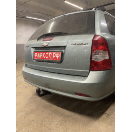 F.1012.001 BERG Фаркоп на Chevrolet Lacetti седан/универсал 2004-2012 без снятия и подрезки бампера. Тип шара: A. Нагрузки: 1200/75 кг, масса фаркопа 15 кг (без электр