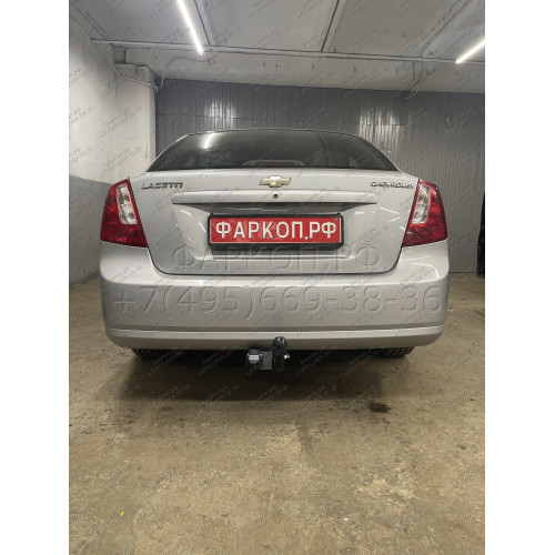 F.1012.001 BERG Фаркоп на Chevrolet Lacetti седан/универсал 2004-2012 без снятия и подрезки бампера. Тип шара: A. Нагрузки: 1200/75 кг, масса фаркопа 15 кг (без электрики в комплекте)