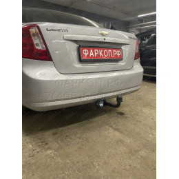 F.1012.001 BERG Фаркоп на Chevrolet Lacetti седан/универсал 2004-2012 без снятия и подрезки бампера. Тип шара: A. Нагрузки: 1200/75 кг, масса фаркопа 15 кг (без электр