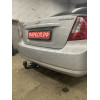 F.1012.001 BERG Фаркоп на Chevrolet Lacetti седан/универсал 2004-2012 без снятия и подрезки бампера. Тип шара: A. Нагрузки: 1200/75 кг, масса фаркопа 15 кг (без электрики в комплекте)