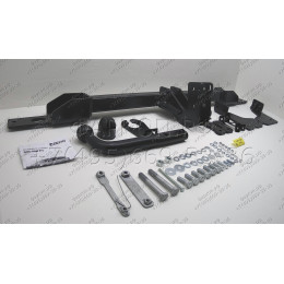 F.1911.001 BERG Фаркоп на Belgee X70 2024-, Geely Atlas Pro 2021-2024 без подрезки бампера. Тип шара: A. Нагрузки: 1500/75 кг, масса фаркопа 16 кг (без электрики в комплекте)