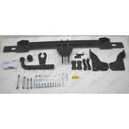 F.1911.001 BERG Фаркоп на Belgee X70 2024-, Geely Atlas Pro 2021-2024 без подрезки бампера. Тип шара: A. Нагрузки: 1500/75 кг, масса фаркопа 16 кг (без электрики в комплекте)
