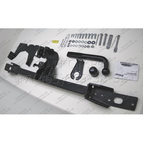 F.1911.001 BERG Фаркоп на Belgee X70 2024-, Geely Atlas Pro 2021-2024 без подрезки бампера. Тип шара: A. Нагрузки: 1500/75 кг, масса фаркопа 16 кг (без электрики в комплекте)