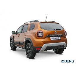 F.4711.001 BERG Фаркоп на Renault Duster 2021-2022 (без выреза бампера), Renault Kaptur 2016-2022, Renault Duster 2011-2021, Nissan Terrano 2014-2022 (необходима подрезка бампера). Тип шара: A. На