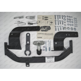 F.5713.004 BERG Фаркоп на Toyota Land Cruiser 200 (Executive, TRD) 2007-2021 без снятия и подрезки бампера. Тип шара: F. Нагрузки: 1500/75 кг, масса фаркопа 20 кг (без электрики 