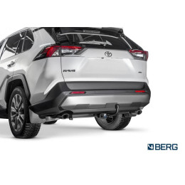 F.5717.001 BERG Фаркоп на Toyota RAV4 2019-2025, Suzuki Across 2020-2025, Toyota Venza 2020-2024 (cборка США) без снятия и подрезки бампера. Тип шара: A. Нагрузки: 2000/100 кг, масса фарк