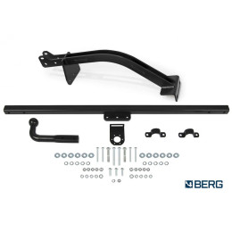 F.6014.004 BERG Фаркоп на Lada Niva Legend 2020-, Lada Niva 4x4 Urban 2014-2020, Lada 4x4 2006-2020, Lada Niva 1995-2006 без снятия и подрезки бампера. Тип шара: A. Нагрузки: 900/75 кг, масса фарк
