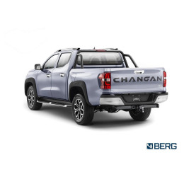 F.6116.002 BERG Фаркоп на Changan Hunter Plus 2023- без снятия и подрезки бампера. Тип шара: E. Нагрузки: 3500/100 кг, масса фаркопа 29,7 кг (без электрики в комплекте)