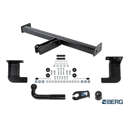 F.9414.001 BERG Фаркоп на Haval M6 2023-, Haval H6 2014-2020, Haval H6 Coupe 2016-2020 без снятия и подрезки бампера. Тип шара: A. Нагрузки: 1500/75 кг, масса фаркопа 17,4 кг (без электрики в комплекте)