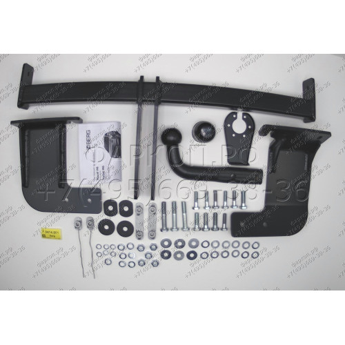F.9414.001 BERG Фаркоп на Haval M6 2023-, Haval H6 2014-2020, Haval H6 Coupe 2016-2020 без снятия и подрезки бампера. Тип шара: A. Нагрузки: 1500/75 кг, масса фаркопа 17,4 кг (без электрики в комплекте)