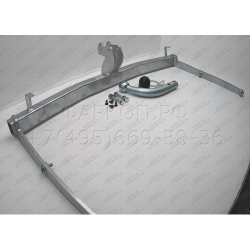 F082A GALIA Полностью оцинкованный фаркоп на Ford Fusion 2002-2012, в т.ч. модели с парктрониками. Тип шара: A. Без выреза бампера. Нагрузки: 1100/50 кг, масса фаркопа 13,12 кг
