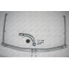 F082A GALIA Полностью оцинкованный фаркоп на Ford Fusion 2002-2012, в т.ч. модели с парктрониками. Тип шара: A. Без выреза бампера. Нагрузки: 1100/50 кг, масса фаркопа 13,12 кг