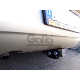 F101C GALIA Полностью оцинкованный фаркоп на Opel Corsa D 2006-2014, FIAT Grande Punto 2005-2010, Grande Punto Evo 2005-2010, Alfa Romeo MiTo 2008-2018. Подрозетник убирается за бампер. Тип ша