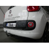 F117C GALIA Полностью оцинкованный фаркоп на FIAT 500L 2012-2022. Подрозетник убирается за бампер. Тип шара: C (горизонтальный съемный). Невидимый вырез бампера. Нагрузки: 1200/85 кг, масса фаркопа 13,87 кг