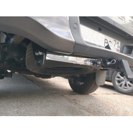 FA 0550-E Бизон Фаркоп на Ford Ranger Т6.2 2022-, Volkswagen Amarok 2022- без подрезки бампера. Тип шара: E (легкосъемный шар под квадрат). Нагрузки: 3000/160 кг. Не компле