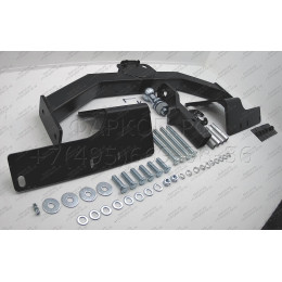 FA 0597-E Бизон Фаркоп на SsangYong Actyon Sports 2006-2014 без подрезки бампера. Тип шара: E (легкосъемный шар под квадрат). Нагрузки: 3300/120 кг. Не комплектуется 