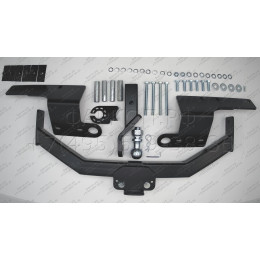 FA 0597-E Бизон Фаркоп на SsangYong Actyon Sports 2006-2014 без подрезки бампера. Тип шара: E (легкосъемный шар под квадрат). Нагрузки: 3300/120 кг. Не комплектуется 