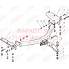 FA 0858-E Бизон Фаркоп на Acura MDX 2014-2021. Требуется подрезка бампера. Тип шара: E (легкосъемный шар под квадрат). Нагрузки: 3000/120 кг. Не комплектуется электрикой