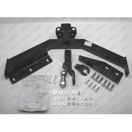 FA 0858-E Бизон Фаркоп на Acura MDX 2014-2021. Требуется подрезка бампера. Тип шара: E (легкосъемный шар под квадрат). Нагрузки: 3000/120 кг. Не комплектуется э