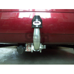 H043C GALIA Полностью оцинкованный фаркоп на Hyundai Matrix 2001-2008. Тип шара: C (горизонтальный съемный). Без выреза бампера. Нагрузки: 1400/52 кг, масса фарко