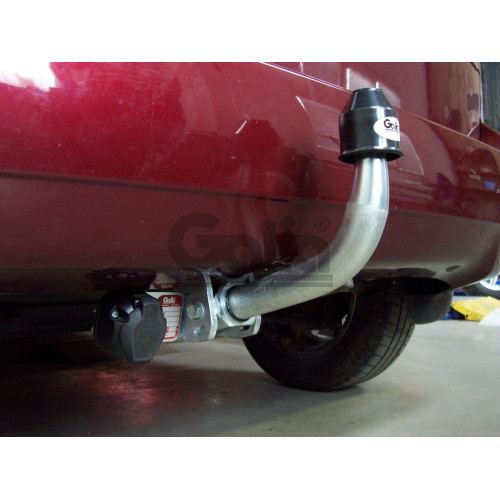H043C GALIA Полностью оцинкованный фаркоп на Hyundai Matrix 2001-2008. Тип шара: C (горизонтальный съемный). Без выреза бампера. Нагрузки: 1400/52 кг, масса фаркопа 16,57 кг