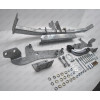 H047A GALIA Полностью оцинкованный фаркоп на Hyundai Starex 6 и 9 местные 1997-2008. Тип шара: A. Без выреза бампера. Нагрузки: 1500/75 кг, масса фаркопа 21 кг