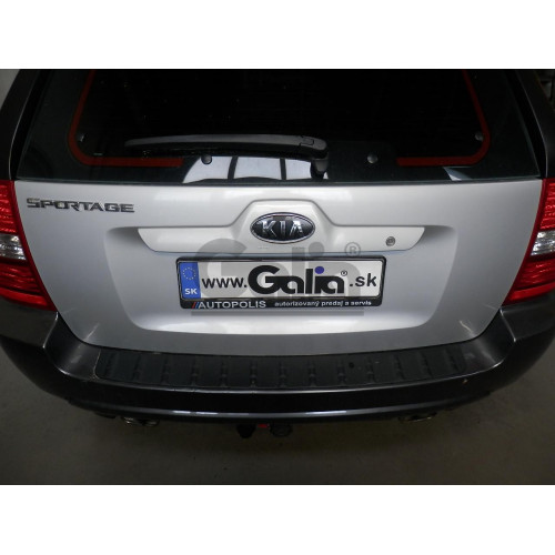 H070A GALIA Полностью оцинкованный фаркоп на Hyundai Tucson 2004-2010, Kia Sportage 2004-2010. Тип шара: A. Невидимый вырез бампера. Нагрузки: 2000/90 кг, масса фаркопа 18,02 кг