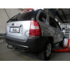 H070A GALIA Полностью оцинкованный фаркоп на Hyundai Tucson 2004-2010, Kia Sportage 2004-2010. Тип шара: A. Невидимый вырез бампера. Нагрузки: 2000/90 кг, масса фаркопа 18,02 кг