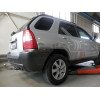 H070A GALIA Полностью оцинкованный фаркоп на Hyundai Tucson 2004-2010, Kia Sportage 2004-2010. Тип шара: A. Невидимый вырез бампера. Нагрузки: 2000/90 кг, масса фаркопа 18,02 кг