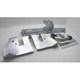 H070A GALIA Полностью оцинкованный фаркоп на Hyundai Tucson 2004-2010, Kia Sportage 2004-2010. Тип шара: A. Невидимый вырез бампера. Нагрузки: 2000/90 кг, масса фаркопа 18,02 