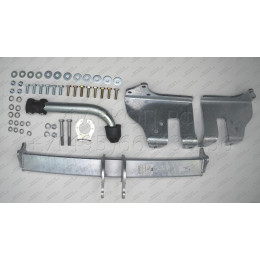 H070A GALIA Полностью оцинкованный фаркоп на Hyundai Tucson 2004-2010, Kia Sportage 2004-2010. Тип шара: A. Невидимый вырез бампера. Нагрузки: 2000/90 кг, масса фаркопа 18,02 