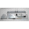 H070A GALIA Полностью оцинкованный фаркоп на Hyundai Tucson 2004-2010, Kia Sportage 2004-2010. Тип шара: A. Невидимый вырез бампера. Нагрузки: 2000/90 кг, масса фаркопа 18,02 кг