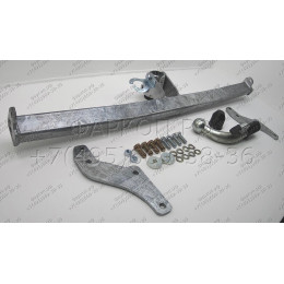 H075C GALIA Полностью оцинкованный фаркоп на Hyundai i10 2008-2013. Тип шара: C (горизонтальный съемный). Невидимый вырез бампера. Нагрузки: 700/28 кг, масса фа