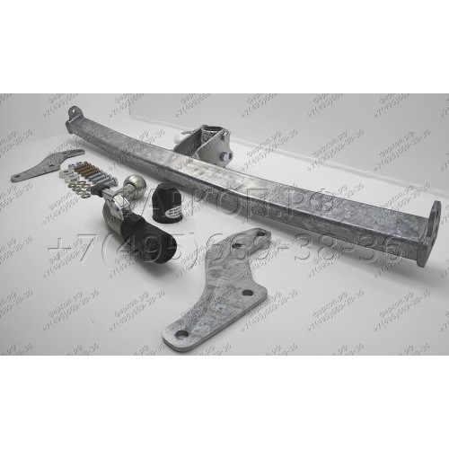 H075C GALIA Полностью оцинкованный фаркоп на Hyundai i10 2008-2013. Тип шара: C (горизонтальный съемный). Невидимый вырез бампера. Нагрузки: 700/28 кг, масса фаркопа 15,07 кг