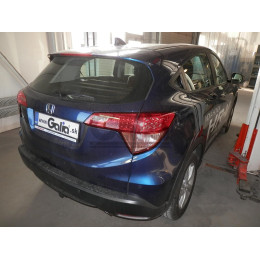 H097A GALIA Полностью оцинкованный фаркоп на Honda HR-V 2014-2021. Подрозетник убирается за бампер. Тип шара: A. Невидимый вырез бампера. Нагрузки: 1600/80 кг, 