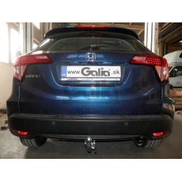 H097A GALIA Полностью оцинкованный фаркоп на Honda HR-V 2014-2021. Подрозетник убирается за бампер. Тип шара: A. Невидимый вырез бампера. Нагрузки: 1600/80 кг, 