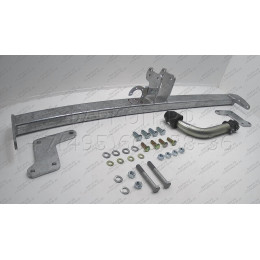 H099A GALIA Полностью оцинкованный фаркоп на Hyundai Elantra 2011-2016. Подрозетник убирается за бампер. Требуется невидимая подрезка бампера. Тип шара: A. Н