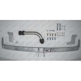 H099A GALIA Полностью оцинкованный фаркоп на Hyundai Elantra 2011-2016. Подрозетник убирается за бампер. Требуется невидимая подрезка бампера. Тип шара: A. Н