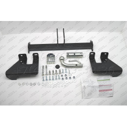 H204-BA TAVIALS ТСУ для Hyundai Tucson 2004-2010, Kia Sportage 2005-2010 без снятия и выреза бампера. Тип шара: C (оцинкованный, съемный). Нагрузки: 1500/75 кг, масса фаркопа 18,
