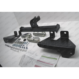 H204-BA TAVIALS ТСУ для Hyundai Tucson 2004-2010, Kia Sportage 2005-2010 без снятия и выреза бампера. Тип шара: C (оцинкованный, съемный). Нагрузки: 1500/75 кг, масса фаркопа 18,