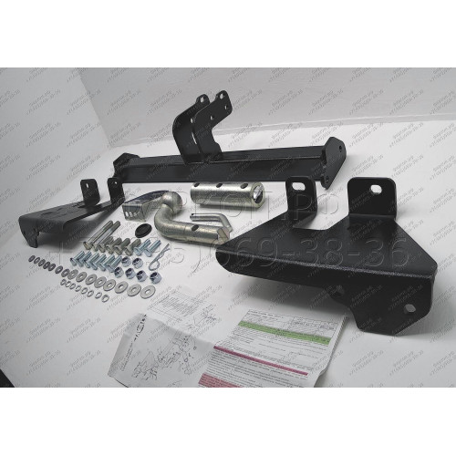 H204-BA TAVIALS ТСУ для Hyundai Tucson 2004-2010, Kia Sportage 2005-2010 без снятия и выреза бампера. Тип шара: C (оцинкованный, съемный). Нагрузки: 1500/75 кг, масса фаркопа 18,14 кг (без электрики в комплекте)