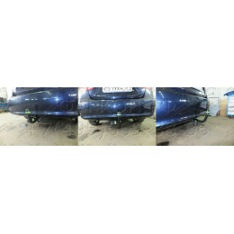 H209-A Лидер-плюс ТСУ для Hyundai Elantra седан 2006-2012 без снятия и выреза бампера. Нагрузки: 1100/75 кг, масса фаркопа 15,62 кг (без электрики в комплекте)