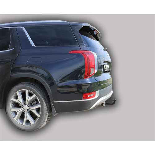 H231-A Лидер-плюс ТСУ для Hyundai Palisade 2020- без снятия и выреза бампера. Нагрузки: 1300/75 кг, масса фаркопа 17,4 кг (без электрики в комплекте)