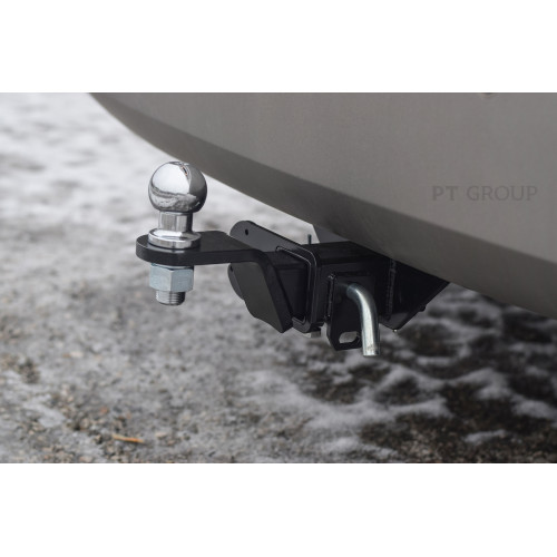 HHA-07-991122.00 PT GROUP Фаркоп на Hyundai H1 2008-2018, 2018-, Hyundai Starex 2008-2018 без подрезки бампера. Тип шара: E (легкосъемный шар под квадрат). Нагрузки: 2500/100 кг, масса фаркопа 25 кг (без электрики в комплекте, не комплектуется заглушкой)