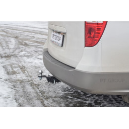 HHA-07-991122.00 PT GROUP Фаркоп на Hyundai H1 2008-2018, 2018-, Hyundai Starex 2008-2018 без подрезки бампера. Тип шара: E (легкосъемный шар под квадрат). Нагрузки: 2500/100 кг, масс