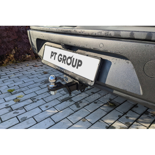 HHT-24-991122.00 PT GROUP Фаркоп на Haval H3 2024- без снятия и подрезки бампера. Тип шара: E (легкосъемный шар под квадрат). Нагрузки: 1000/50 кг, масса фаркопа 18,3 кг (без электрики в комплекте)