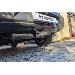 HHT-24-991122.00 PT GROUP Фаркоп на Haval H3 2024- без снятия и подрезки бампера. Тип шара: E (легкосъемный шар под квадрат). Нагрузки: 1000/50 кг, масса фаркопа 18,3 