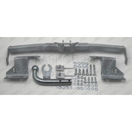 HSO-10-991528.00 PT GROUP Полностью оцинкованный фаркоп на Hyundai Solaris седан/хетчбек 2010-2017, Kia Rio III седан/хетчбек 2011-2017. Необходима подрезка бампера. Тип ша