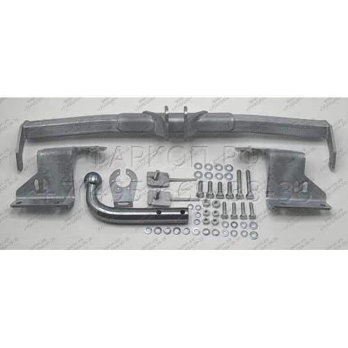 HSO-10-991528.00 PT GROUP Полностью оцинкованный фаркоп на Hyundai Solaris седан/хетчбек 2010-2017, Kia Rio III седан/хетчбек 2011-2017. Необходима подрезка бампера. Тип шара: A. Нагрузки: 1400/75 кг, масса фаркопа 16,9 кг (без электрики в комплекте)
