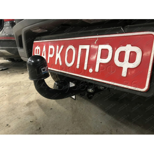 1223-ANP ORIS Фаркоп на Шниву (Chevrolet Niva 2123) 4x4 (штатные места) 2002/12-2020, Lada Niva 2020-2021, Lada Niva Travel 2021- без подрезки бампера. Тип шара: A. Нагрузки: 1500/75 кг, масса фаркопа 16,7 кг (без электрики в комплекте)